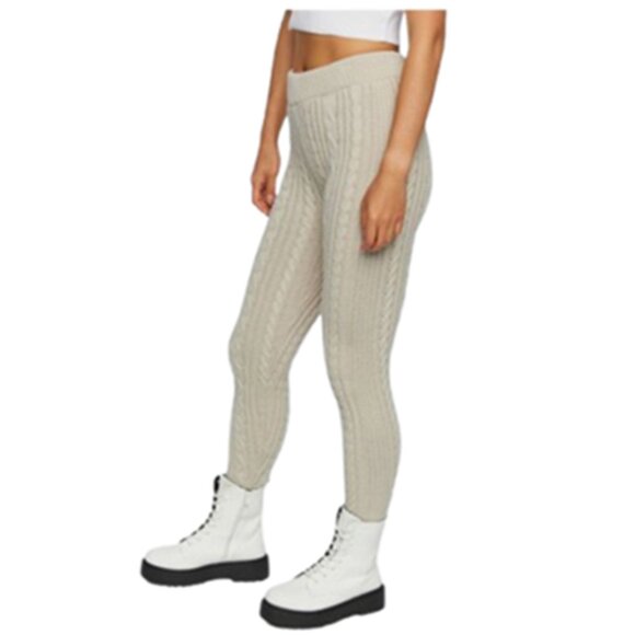 Cable Knit Ribbed Sweater Legging Pants - Picture 5 of 5